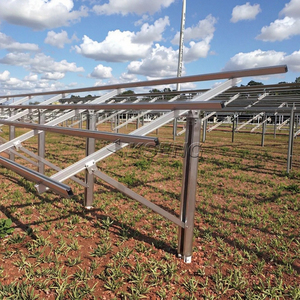 Supports de montage en aluminium à installation facile, structure de support au sol pour panneaux solaires photovoltaïques, systèmes de fixation <span class=keywords><strong>sur</strong></span> <span class=keywords><strong>poteau</strong></span> pour panneaux solaires 60m/s - Product Image 4