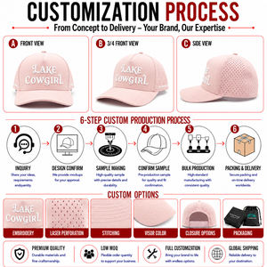 Casquette de golf à cinq panneaux avec logo personnalisé brodé en 3D, monogramme, haute qualité, faible MOQ, boucle métallique, réglable, durable, pour l'extérieur - Product Image 2