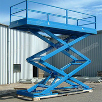 Elektrische Scherenhebebühne für Materialtransport, stationär, Tischgröße 2100*830mm