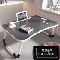 Meja Lipat Laptop Desain 3D Portabel Murah Pabrik, Meja Belajar Kecil, Meja Lipat