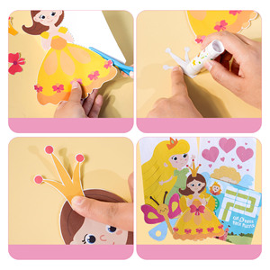 Set di Libri <span class=keywords><strong>per</strong></span> Tagliare Carta all'Ingrosso, Gioco Creativo Fai-da-te <span class=keywords><strong>per</strong></span> Bambini <span class=keywords><strong>per</strong></span> Sviluppare le Abilità con le Forbici - Product Image 3
