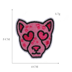 Parches Termoadhesivos Bordados con Diseño de Corazón, Flor, Animal, Rayo, para Decorar Ropa, Lindos para Chicas - Product Image 4