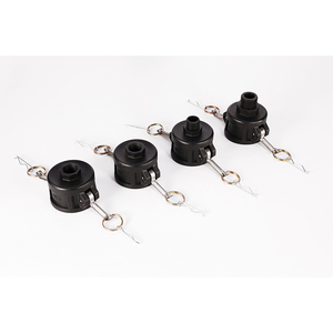 PP <span class=keywords><strong>Camlock</strong></span> محول بلاستيك NPT/BSP <span class=keywords><strong>Camlock</strong></span> من النوع B 2 "* سريع" لخزان IBC مع حشية داخل محول خزان IBC - Product Image 5