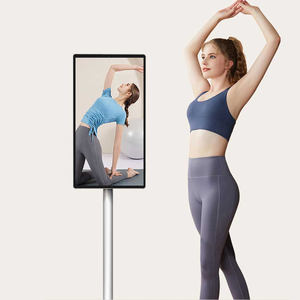 تلفزيون ذكي محمول يعمل بالبطارية للبيع بالجملة، مقاس 21.5 بوصة، ذاكرة 4G+64G، نظام Android 13، تلفزيون متنقل على عجلات للاستخدام الداخلي - Product Image 4