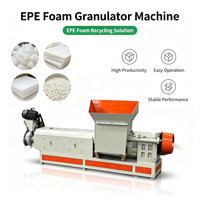 Machine de granulation de mousse EPE, machine de pelletisation de mousse PE pour le recyclage des déchets plastiques en mousse EPE