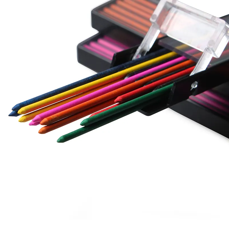 2 мм свинцовые карандаши, 48 упаковок, цветные свинцовые карандаши 2,0 мм, механические карандаши, красочные механические карандаши