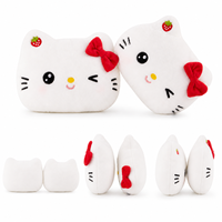 Peluches Anime Hello Kitty de Haute Qualité, Jouets en Peluche Doux et Moelleux de 8 Pouces, Jouets pour Machine à Griffes pour Garçons