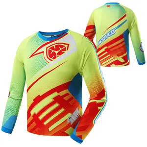 SCOYCO Children's Motocross Suit Wear-Resistant Oxford Cloth Moisture Wicking Children's Racing Suit Cycling Suit