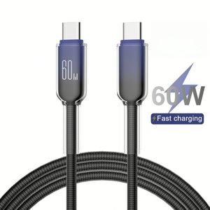 Cable de Carga Rápida USB C a Tipo C de 60W para Teléfono, Compatible con Apple 16, Samsung/Huawei/Xiaomi, Compatibilidad Total con Protocolos, Tendencia 2025 - Product Image 1