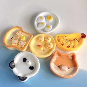 Aliments de simulation en résine : <span class=keywords><strong>banane</strong></span>, accessoires de coiffure DIY, bandeaux, pendentifs, accessoires en résine pour coques de téléphone portable - Product Image 2