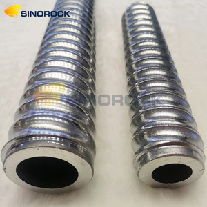 Ancre d'injection auto-perceuse en acier creux Sinorock R38, clouage du sol, diamètre 38 mm, capacité 200KN-8000KN, finition TiCN, sol - Product Image 1