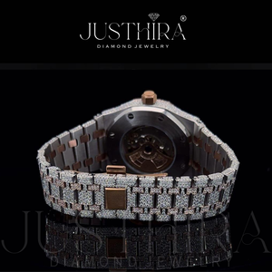 Indian Supplier Moissanite Diamond Quartz <b>Watch</b> <b>Women</b> Slim Design Elegant Fashion <b>Wrist</b> <b>Watch</b> Gift Available <b>For</b> Sale - Product Image 3