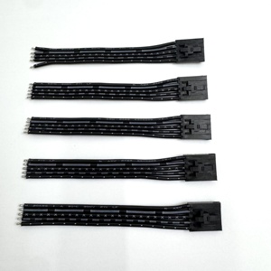 Connecteur de câble JST Dupont L813 L815 2,54 mm 2 broches mâle/femelle pour bande LED RGB, éclairage de quincaillerie d'armoire, 2 connexions, câble de 25 cm pour LED - Product Image 6