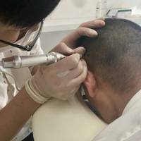 Maquillage permanent lèvres roses micropigmentation permanente pour machine de micropigmentation du cuir chevelu