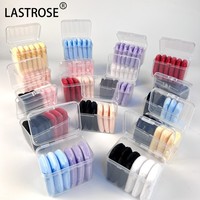 Ensemble de houppettes triangulaires en coton doux, vente en gros, houppettes de maquillage, étiquette privée, houppettes de poudre cosmétique pour le visage