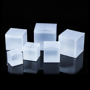 Factory Good Quality printing clear plastic PET/PVC packaging boxes transparent boxes for gift packing