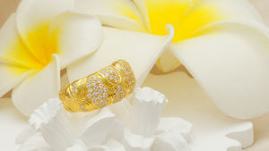 Sierlijke Vintage Sieraden Niet Aantasten 9K 14K 18K Gouden Mode Sieraden Geknoopte Ring Luxe Gouden Ring - Product Image 3