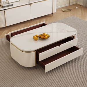 YSS, muebles modernos para sala <span class=keywords><strong>de</strong></span> estar, mesa <span class=keywords><strong>de</strong></span> centro <span class=keywords><strong>de</strong></span> mesa <span class=keywords><strong>de</strong></span> mármol <span class=keywords><strong>Real</strong></span> Natural <span class=keywords><strong>de</strong></span> lujo/mesa <span class=keywords><strong>de</strong></span> centro con patas <span class=keywords><strong>de</strong></span> Metal <span class=keywords><strong>de</strong></span> acero inoxidable - Product Image 2