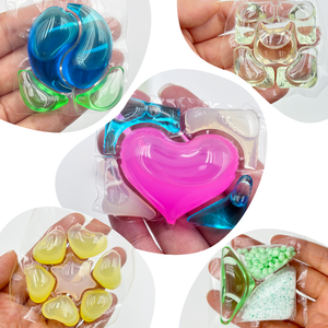 Hiệu quả cao nước hòa tan chất tẩy rửa giặt Pod PVA phim điền bao bì làm giặt Pod máy - Product Image 6