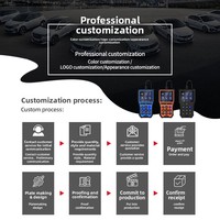Herramienta de Diagnóstico de Motor Automotriz YM529, Probador de Batería, Escáner de Diagnóstico de Fallas de Automóvil OBDII/EOBD/JOBD/CAN 5-24V