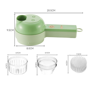 Coupe-légumes électrique multifonctionnel Coupe-légumes électrique rechargeable sans fil Ail Masher viande - Product Image 6