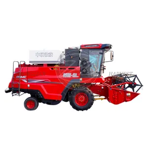 Zhonglian Harvest Best price high efficiency kubota half feeding rice wheat corn combine harvester