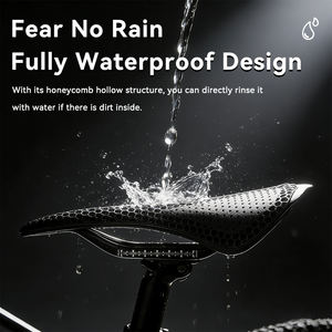 <span class=keywords><strong>Selle</strong></span> de vélo JIELIE en nylon/carbone, impression 3D, service de personnalisation de marque, OEM ODM, coussin de <span class=keywords><strong>selle</strong></span> creux en fibre de carbone - Product Image 4