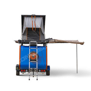 Remolque de Camping Ligero Tipo Lágrima Conquer Falcon a Precio de Fábrica con Cocina Exterior para Viajes - Product Image 1