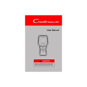 Testeur de batterie de voiture et moto 6V 12V CRB3001, outils complets OBD2 pour moteur automobile, mise à jour gratuite, PK CR3008 BST360 - Product Image 2