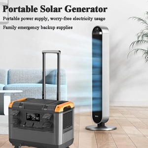 Générateur portable silencieux de 2400 W à 3000 W, station d'alimentation portable d'urgence, générateur solaire, stockage d'énergie, alimentation électrique - Product Image 6