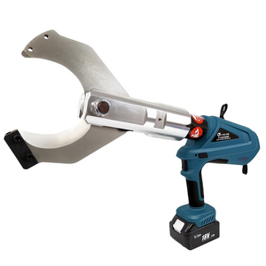 Coupe-câble <span class=keywords><strong>hydraulique</strong></span> sans fil EZ-105C 120KN Max105mm pour câbles blindés CU AL, outil de coupe de fil alimenté par batterie rechargeable - Product Image 1