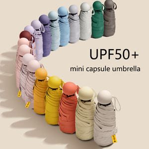 Anti-UV Mini Capsule Petit Parapluie Poche Soleil et Protection Ultraviolet <span class=keywords><strong>Parasol</strong></span> Paraguas - Product Image 1