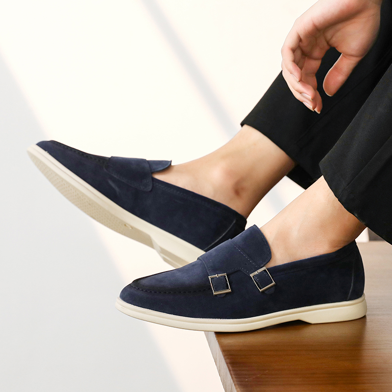 Casual Formal Luxury Male Walking Style Loafers Dress Shoes