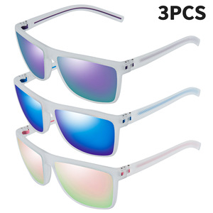 Lunettes de soleil polarisées Teenyoun carrées pour hommes, lunettes de sport pour la conduite, anti-UV, lunettes de sport <span class=keywords><strong>Bettega</strong></span> pour le cyclisme en plein air - Product Image 1