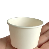 Gobelet en papier biodégradable écologique à paroi simple JAN GOO 60 ml, qualité alimentaire, étanche, diamètre 55 mm, mini dégustation