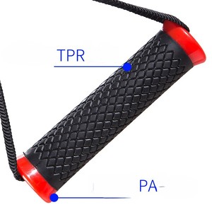 <span class=keywords><strong>Machine</strong></span> à câble améliorée Accessoires de fitness à domicile lourds Poignée d'exercice de gymnastique avec noyau ABS TPR pour la <span class=keywords><strong>musculation</strong></span> - Product Image 4