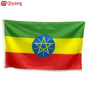Flags Ready To Ship 3x5 Advertising Beach Banners Car Ethiopia Flags