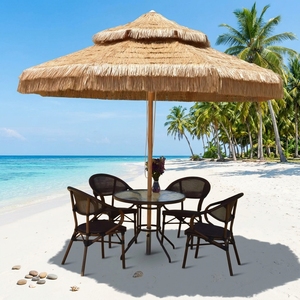 <span class=keywords><strong>Parasol</strong></span> d'extérieur grand format carré/rond pour hôtel, <span class=keywords><strong>prix</strong></span> d'usine <span class=keywords><strong>en</strong></span> gros, avec logo personnalisé, idéal pour le jardin - Product Image 1