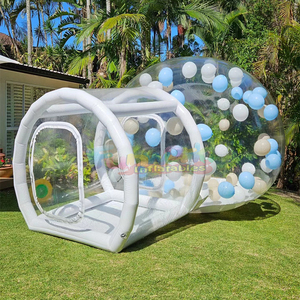 Giant carpa burbuja clear balloon dome <b>house</b> commercial <b>inflatable</b> bubble tents for kids - Product Image 6