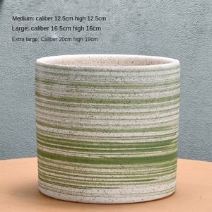 Maceta Cilíndrica para Flores Qita, Maceta Extra Grande para Phalaenopsis, Estilo Nórdico, para Interiores, Orquídea Verde <span class=keywords><strong>Lobo</strong></span>, Moderna, Tigre Piran, China - Product Image 6