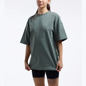 Camisetas de Verano Personalizadas para Mujer, Camisetas Holgadas de Alta Calidad, Camisetas de Algodón 100% para Mujer - Product Image 5