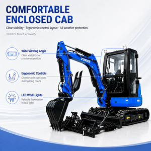 Livraison Gratuite UE Mini-Excavatrices 3,5 Tonnes, Nouvelles Excavatrices sur Chenilles à Moteur 5 Cylindres, Mini-Excavatrices Agricoles et Domestiques 1 et 2 Tonnes à Vendre - Product Image 5