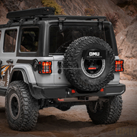Couvre-feux arrière OMU Genesis Series pour Jeep Wrangler JL, accessoires en aluminium pour Jeep