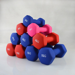 Juego de Mancuernas Recubiertas de Neopreno ZY, Pesas Hexagonales Antideslizantes para Mujeres y Hombres, para Gimnasio en Casa, Yoga, Pilates, Entrenamiento de Fuerza - Product Image 2