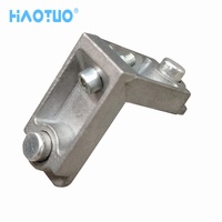 Accesorios Modernos para Puertas y Ventanas de Aluminio con Instalación por Tornillos, Conector de Esquina de Perfil Fundido a Presión de 90 Grados