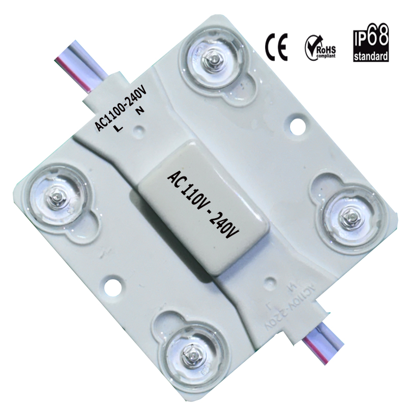 IP68 AC110V-220V автоматические широкомасштабные светодиодные модули наружный водонепроницаемый модуль IP68 светодиодный свет