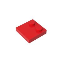 0.1kg/180 pièces 33909 plaque spéciale 2*2 avec seulement 2 goujons brique petites particules blocs de construction pièces de base