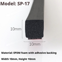 Bande d'étanchéité en mousse EPDM autocollante sur mesure, anti-collision, étanche, résistante à la corrosion et aux insectes pour armoire électrique