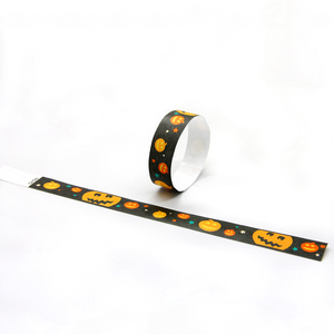 Bracelet Tyvek personnalisé à usage unique, événement promotionnel, conception de logo imprimé, <span class=keywords><strong>billet</strong></span> de concert pour une fête de recyclage écologique ultraléger - Product Image 2