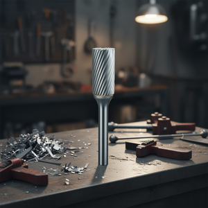 Tttake MD โรตารี่ Bur ทรงกระบอก6มม. D1 18มม. ตัด Z6 L1สำหรับงานโลหะ - Product Image 3